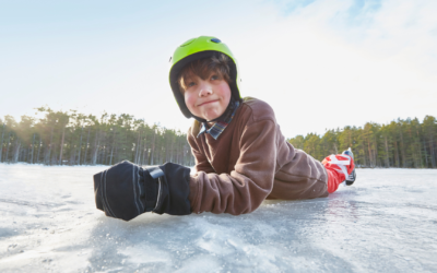 Learning While Falling – What I saw watching my son learn how to ice skate